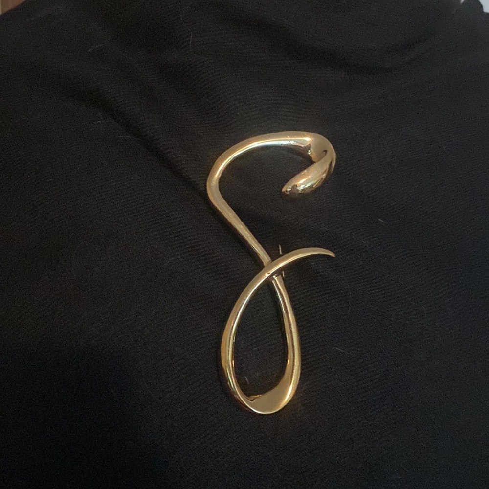 Huge, beautiful Givenchy free form pin. - Picture 8 of 8